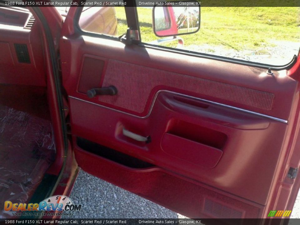 Door Panel of 1988 Ford F150 XLT Lariat Regular Cab Photo #22