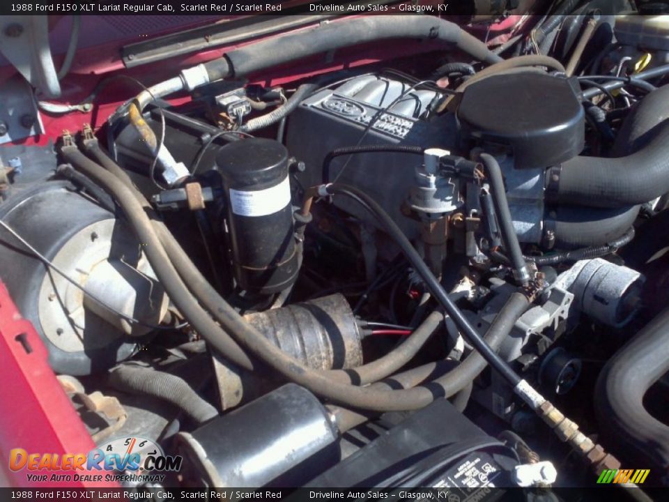 1988 Ford F150 XLT Lariat Regular Cab 5.0 Liter OHV 16-Valve V8 Engine Photo #26