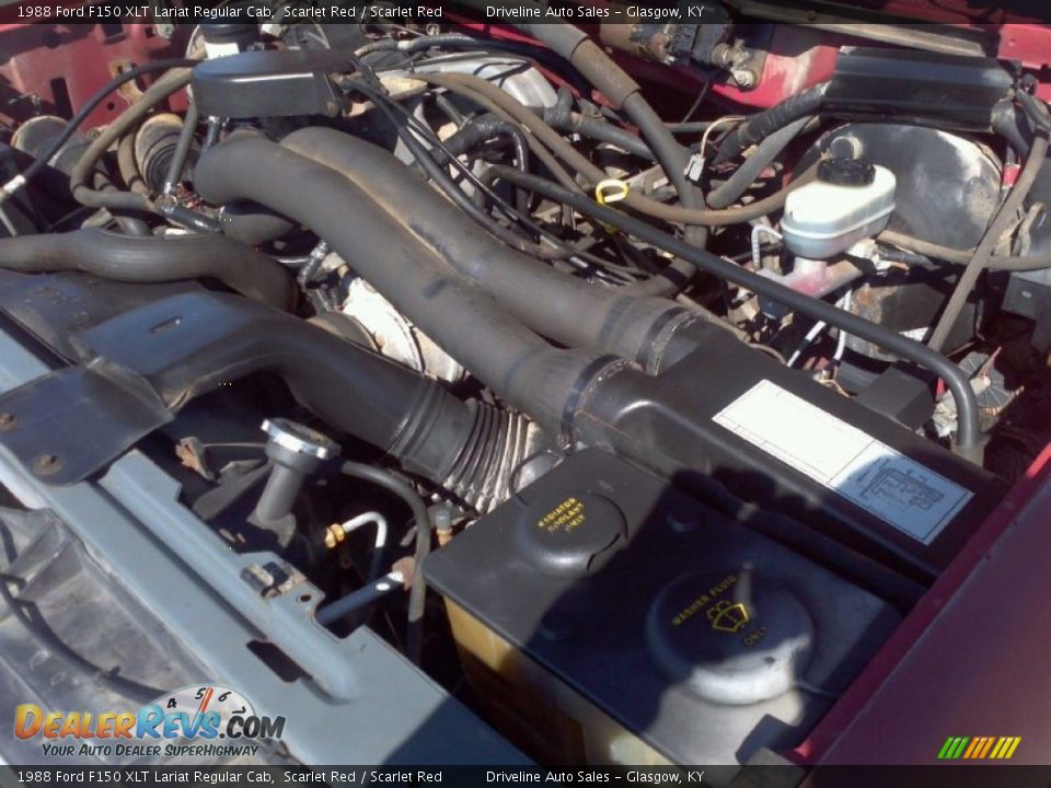 1988 Ford F150 XLT Lariat Regular Cab 5.0 Liter OHV 16-Valve V8 Engine Photo #27