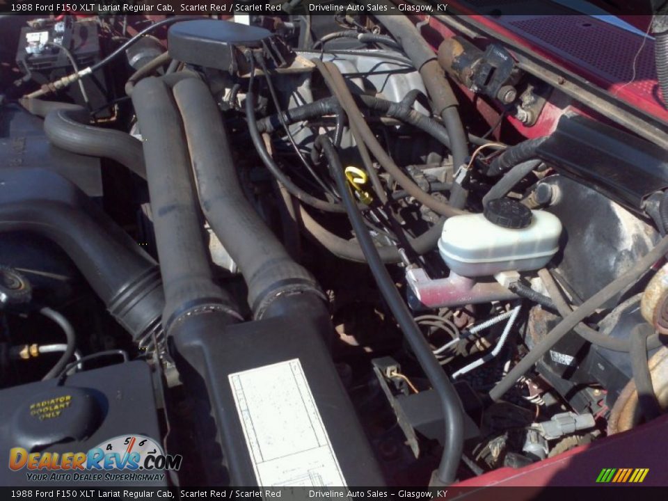 1988 Ford F150 XLT Lariat Regular Cab 5.0 Liter OHV 16-Valve V8 Engine Photo #28