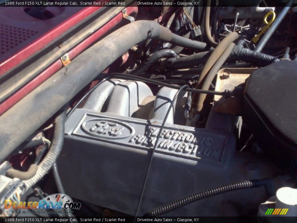 1988 Ford F150 XLT Lariat Regular Cab 5.0 Liter OHV 16-Valve V8 Engine Photo #30