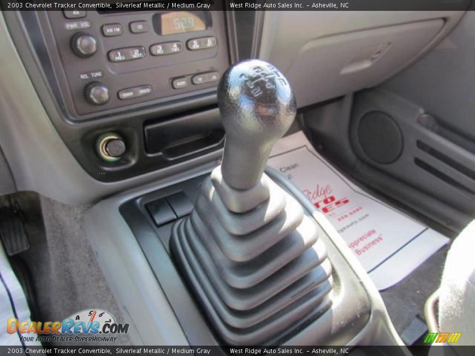 2003 Chevrolet Tracker Convertible Shifter Photo #21
