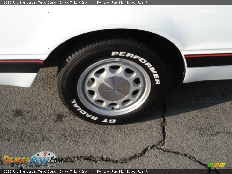 1986 Ford Thunderbird Turbo Coupe Wheel Photo #9