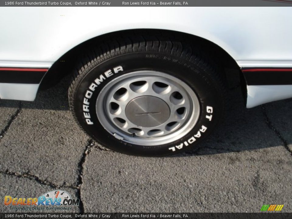 1986 Ford Thunderbird Turbo Coupe Wheel Photo #10