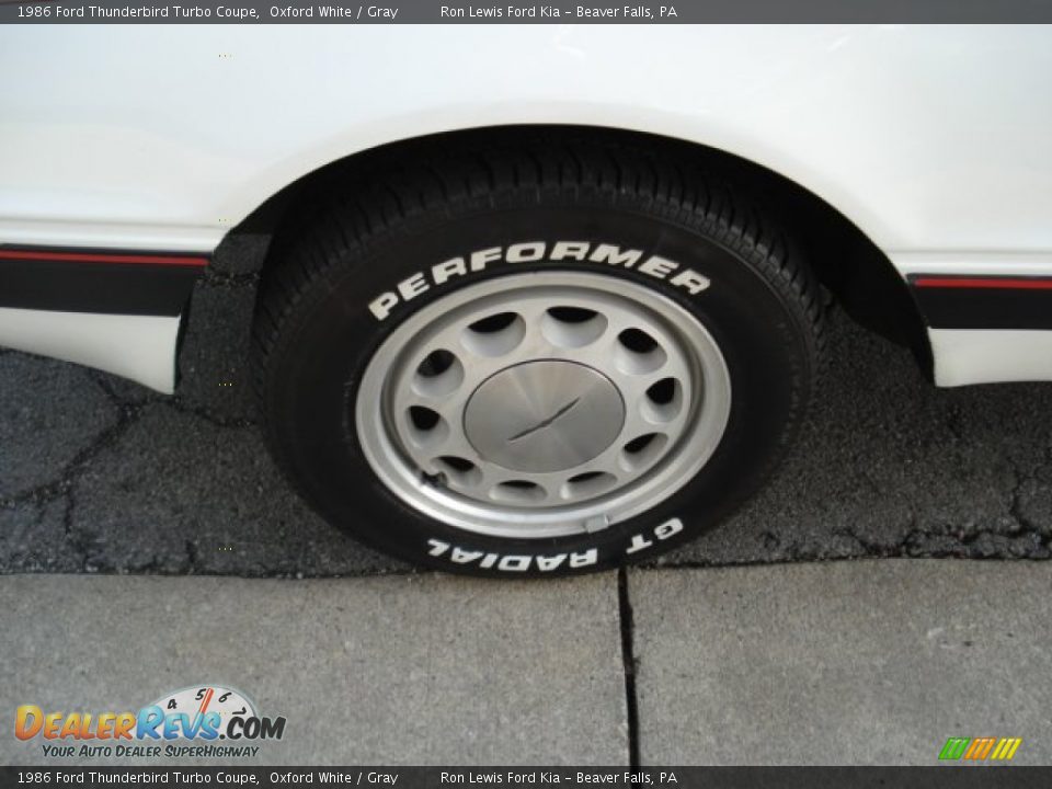 1986 Ford Thunderbird Turbo Coupe Wheel Photo #11