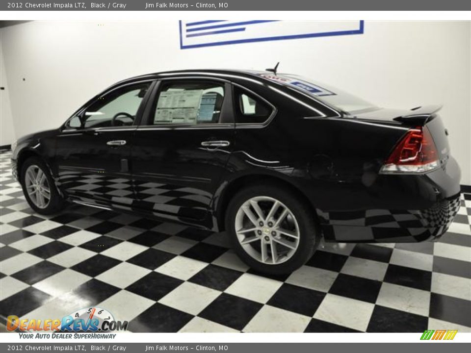 2012 Chevrolet Impala LTZ Black / Gray Photo #3