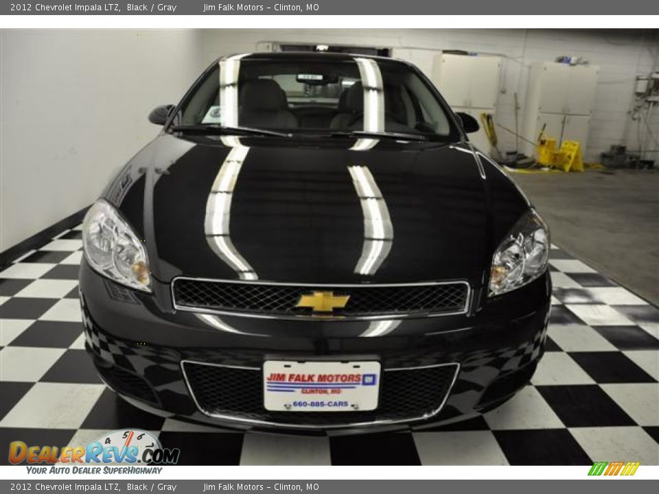 2012 Chevrolet Impala LTZ Black / Gray Photo #4