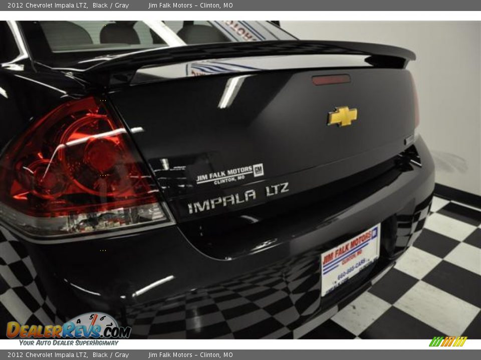 2012 Chevrolet Impala LTZ Black / Gray Photo #6