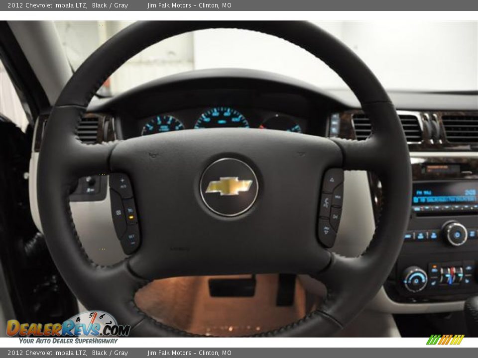 2012 Chevrolet Impala LTZ Steering Wheel Photo #14