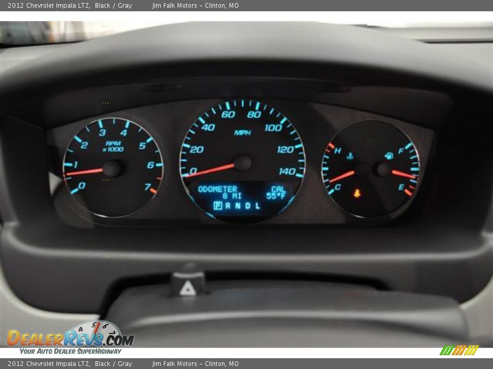 2012 Chevrolet Impala LTZ Gauges Photo #15