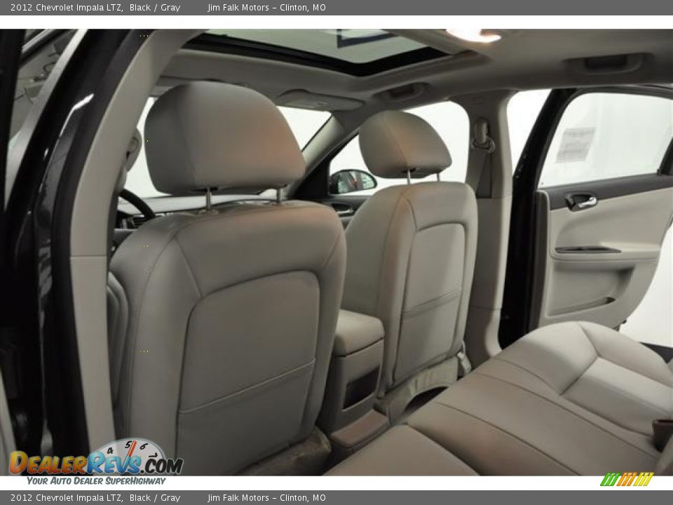 2012 Chevrolet Impala LTZ Black / Gray Photo #20