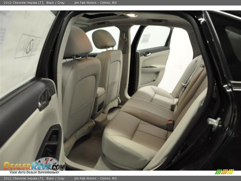 2012 Chevrolet Impala LTZ Black / Gray Photo #21