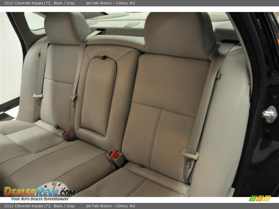 2012 Chevrolet Impala LTZ Black / Gray Photo #22