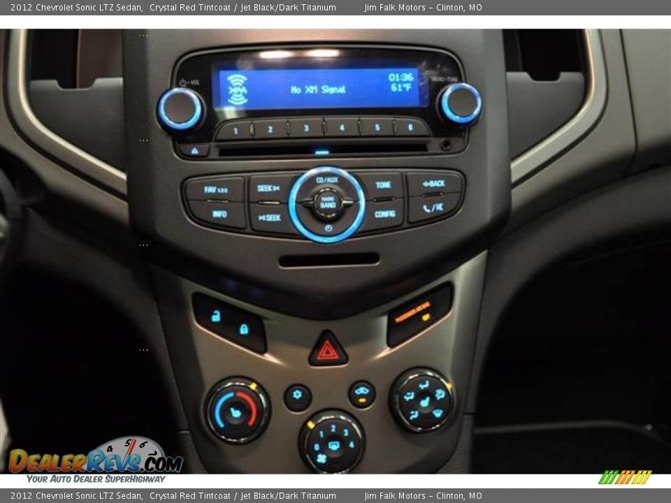 Controls of 2012 Chevrolet Sonic LTZ Sedan Photo #16