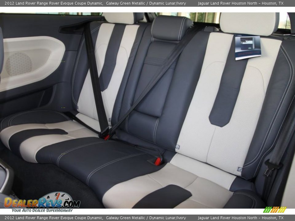 Dynamic Lunar/Ivory Interior - 2012 Land Rover Range Rover Evoque Coupe Dynamic Photo #6