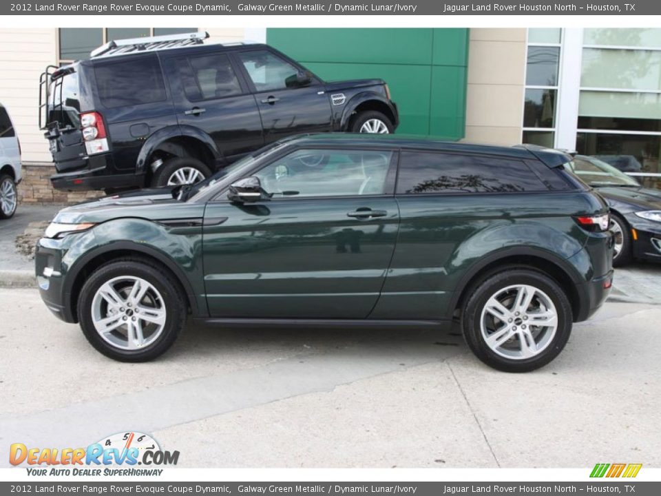 Galway Green Metallic 2012 Land Rover Range Rover Evoque Coupe Dynamic Photo #9