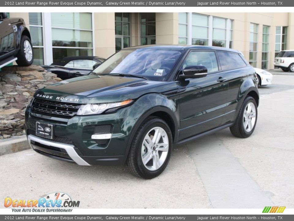 Front 3/4 View of 2012 Land Rover Range Rover Evoque Coupe Dynamic Photo #11