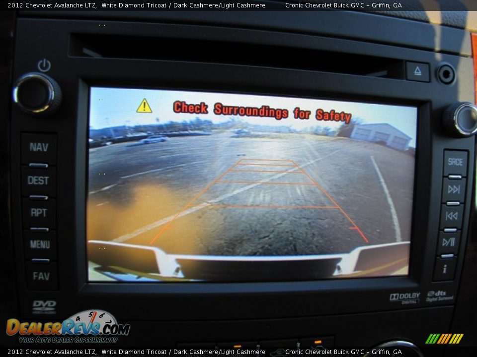 2012 Chevrolet Avalanche LTZ White Diamond Tricoat / Dark Cashmere/Light Cashmere Photo #17