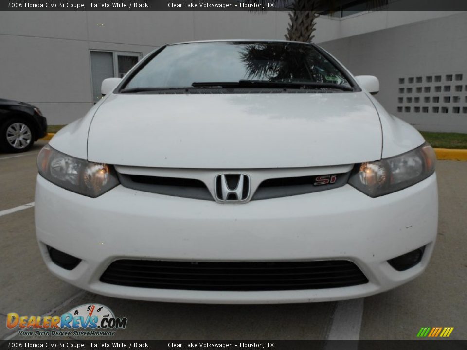 2006 Honda Civic Si Coupe Taffeta White / Black Photo #2