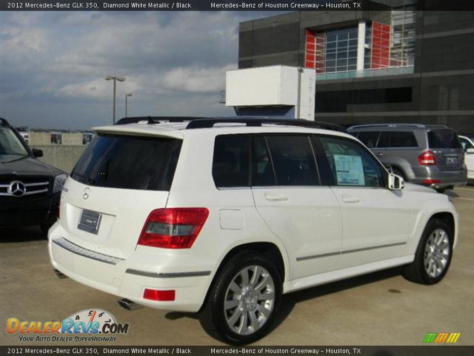 2012 Mercedes-Benz GLK 350 Diamond White Metallic / Black Photo #5