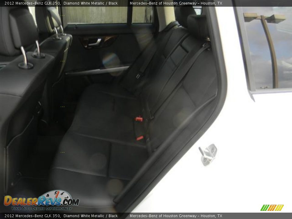 2012 Mercedes-Benz GLK 350 Diamond White Metallic / Black Photo #10