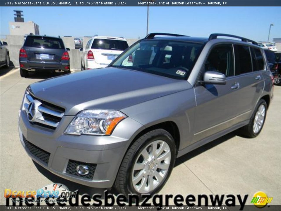 2012 Mercedes-Benz GLK 350 4Matic Palladium Silver Metallic / Black Photo #1