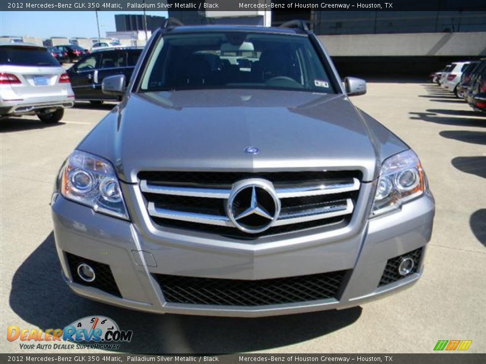 2012 Mercedes-Benz GLK 350 4Matic Palladium Silver Metallic / Black Photo #2