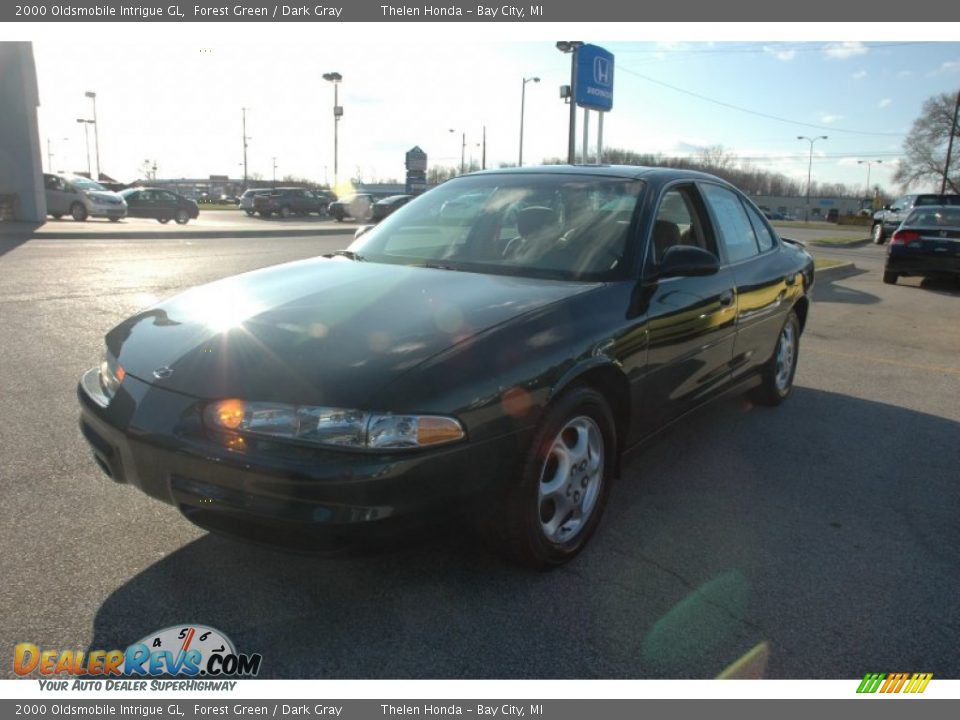 2000 Oldsmobile Intrigue GL Forest Green / Dark Gray Photo #2