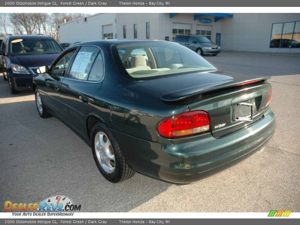 2000 Oldsmobile Intrigue GL Forest Green / Dark Gray Photo #3