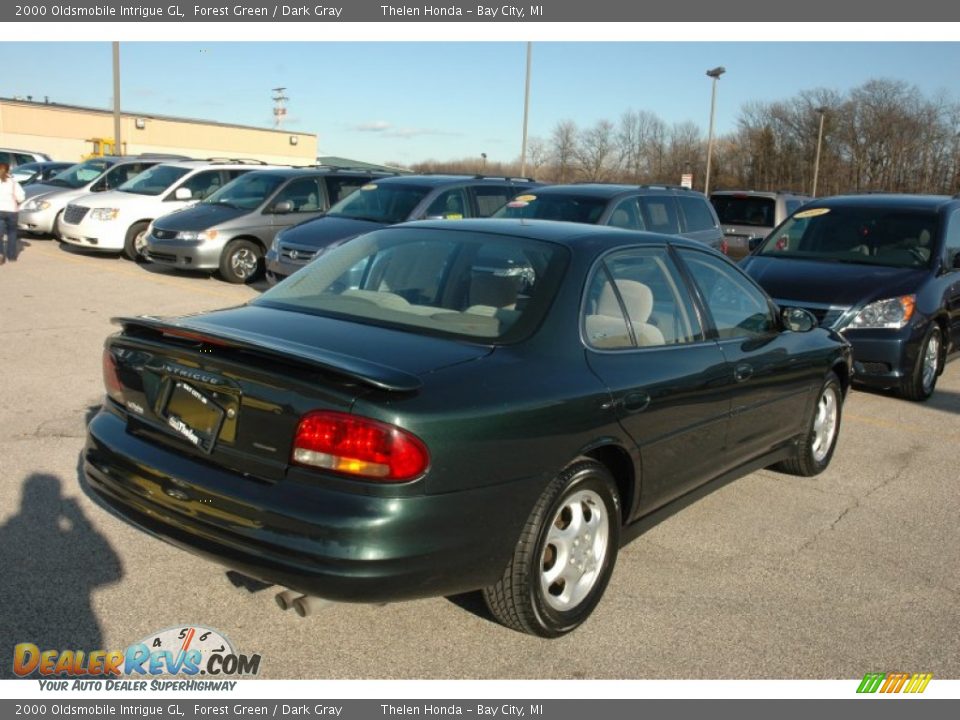 2000 Oldsmobile Intrigue GL Forest Green / Dark Gray Photo #5