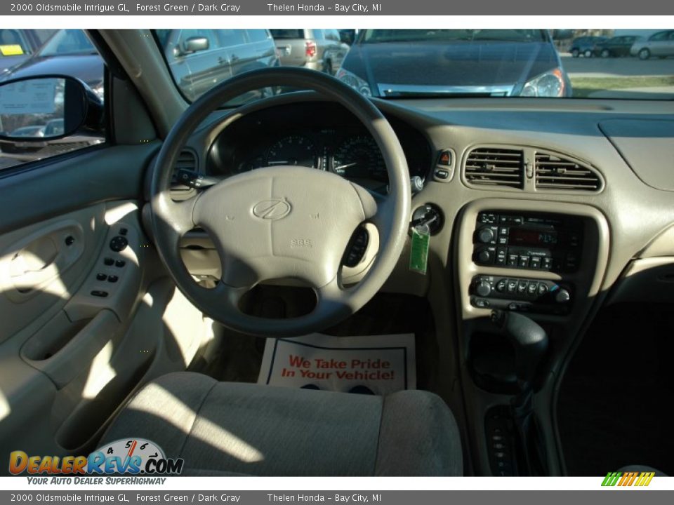 2000 Oldsmobile Intrigue GL Forest Green / Dark Gray Photo #7