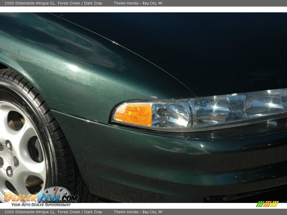 2000 Oldsmobile Intrigue GL Forest Green / Dark Gray Photo #13