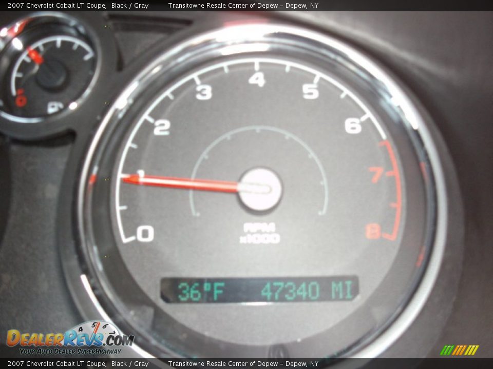 2007 Chevrolet Cobalt LT Coupe Black / Gray Photo #3