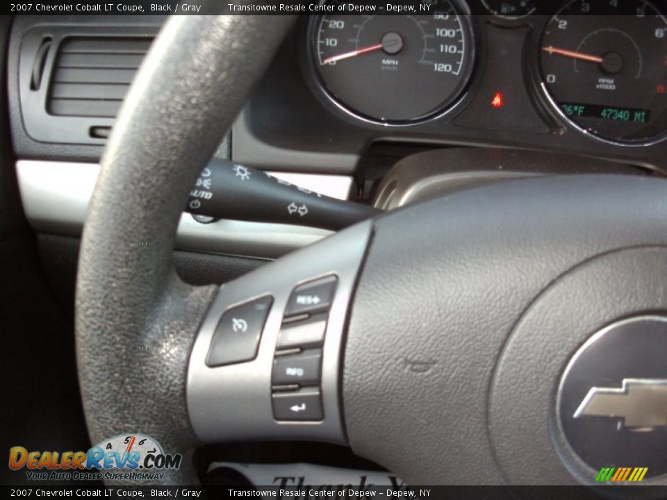 2007 Chevrolet Cobalt LT Coupe Black / Gray Photo #6