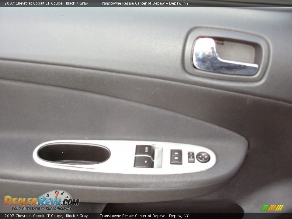 2007 Chevrolet Cobalt LT Coupe Black / Gray Photo #8