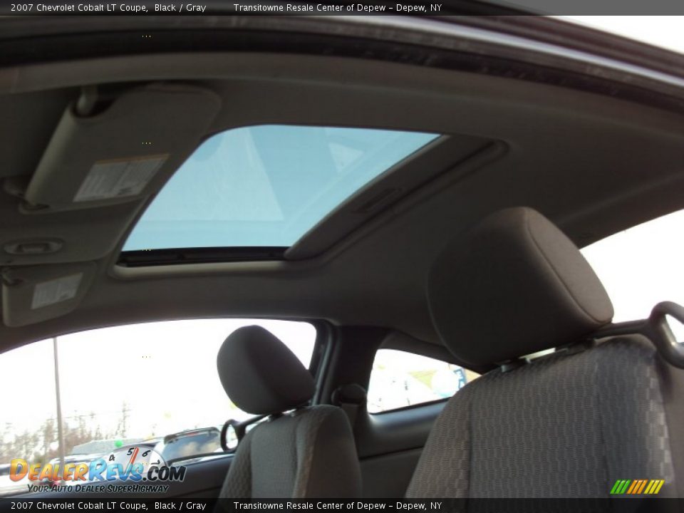 2007 Chevrolet Cobalt LT Coupe Black / Gray Photo #11