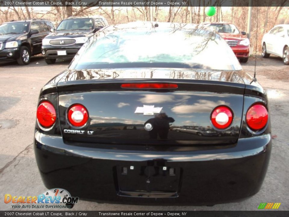 2007 Chevrolet Cobalt LT Coupe Black / Gray Photo #13