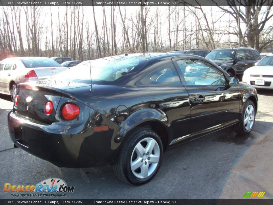 2007 Chevrolet Cobalt LT Coupe Black / Gray Photo #14