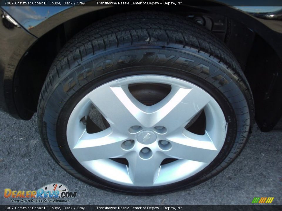 2007 Chevrolet Cobalt LT Coupe Black / Gray Photo #15