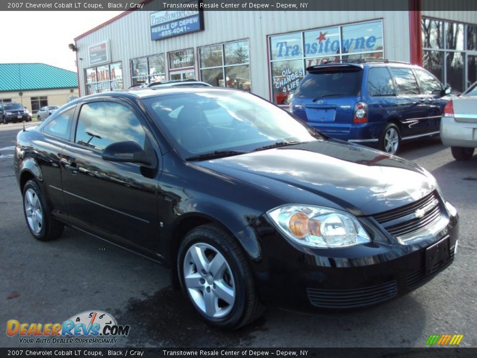 2007 Chevrolet Cobalt LT Coupe Black / Gray Photo #18
