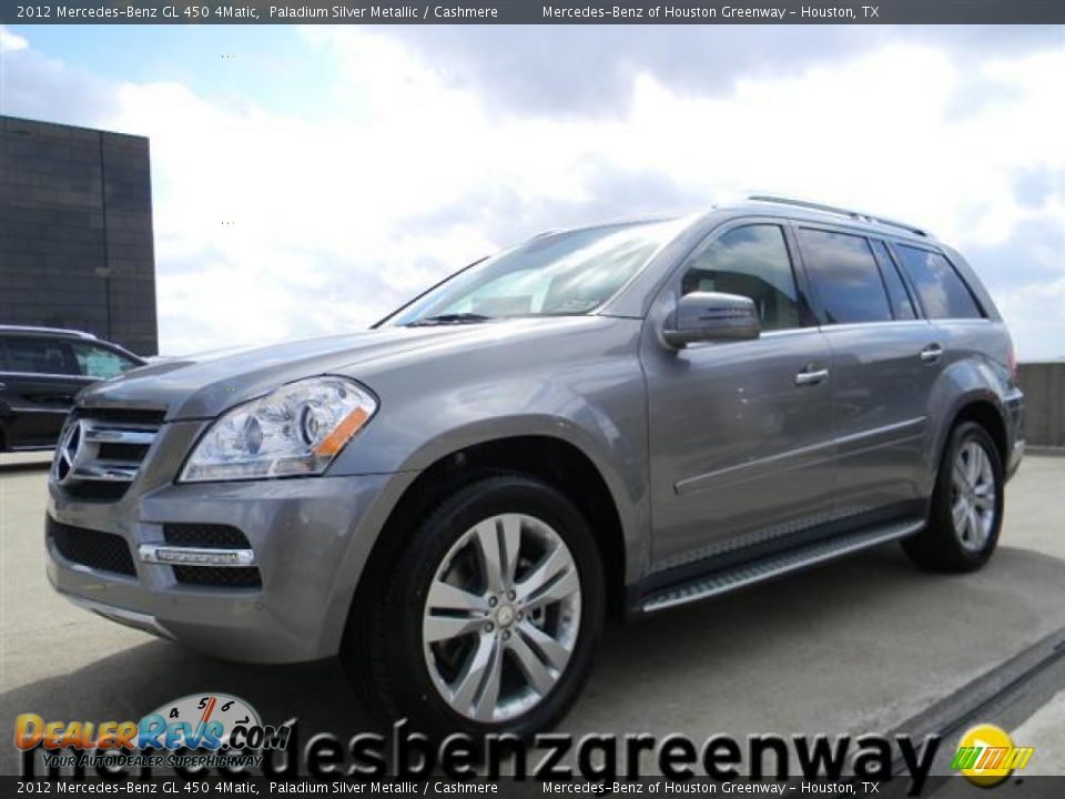 2012 Mercedes-Benz GL 450 4Matic Paladium Silver Metallic / Cashmere Photo #1