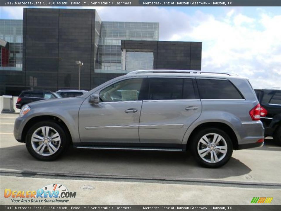 Paladium Silver Metallic 2012 Mercedes-Benz GL 450 4Matic Photo #8