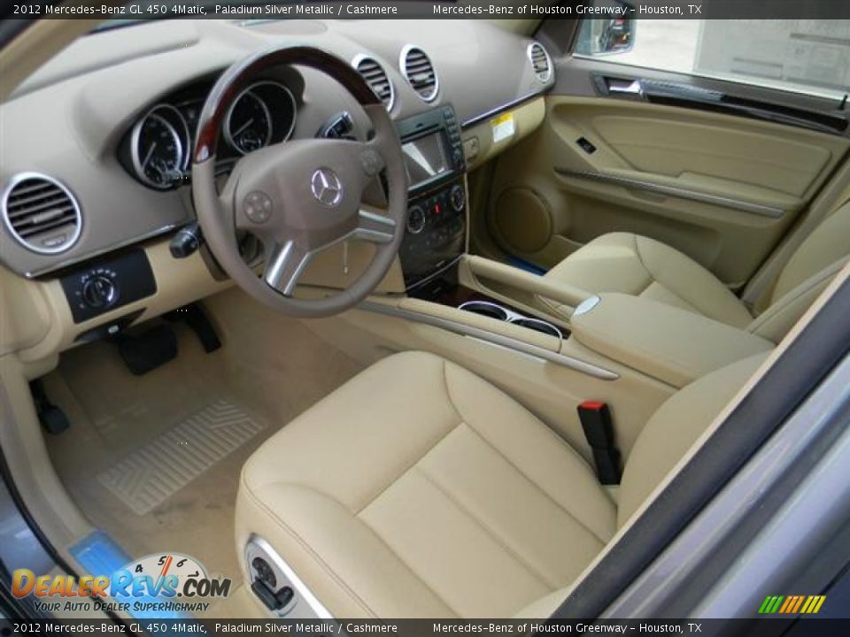 Cashmere Interior - 2012 Mercedes-Benz GL 450 4Matic Photo #11