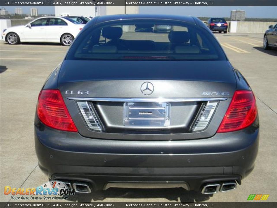 2012 Mercedes-Benz CL 63 AMG designo Graphite / AMG Black Photo #6