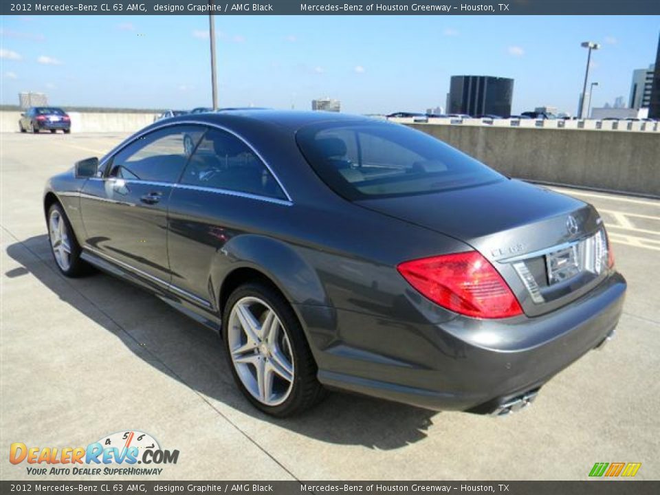 2012 Mercedes-Benz CL 63 AMG designo Graphite / AMG Black Photo #7