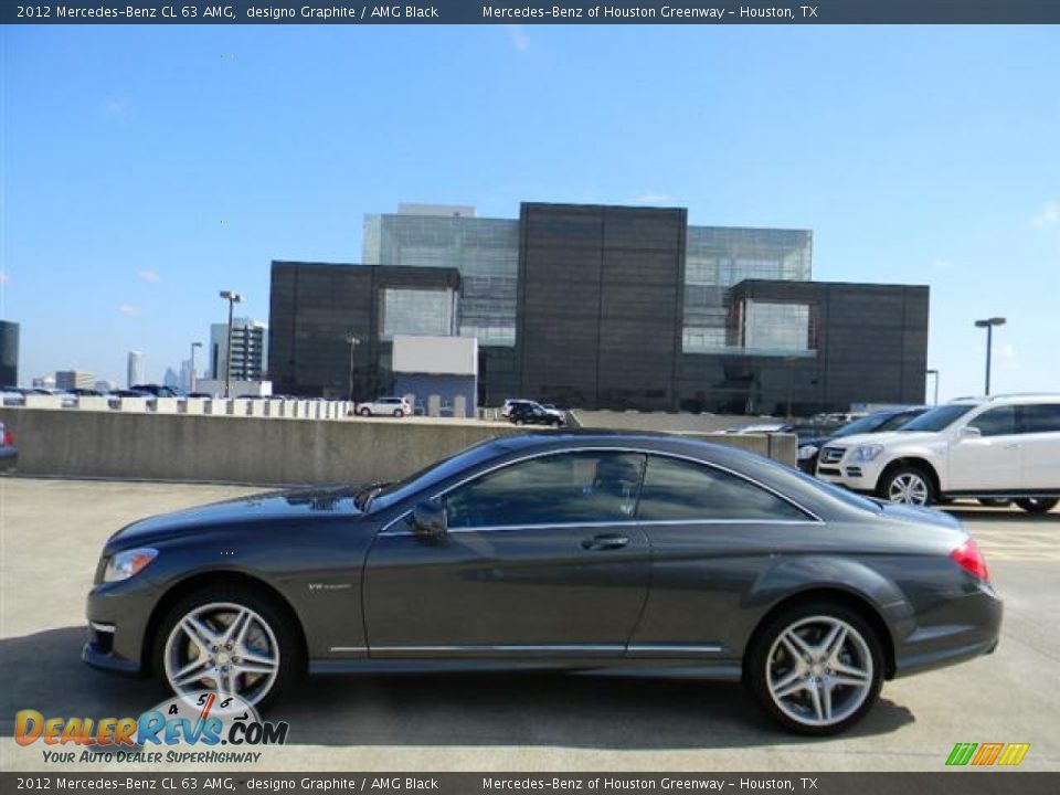 2012 Mercedes-Benz CL 63 AMG designo Graphite / AMG Black Photo #8