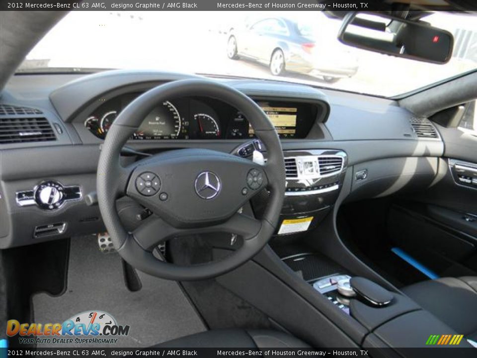 AMG Black Interior - 2012 Mercedes-Benz CL 63 AMG Photo #12