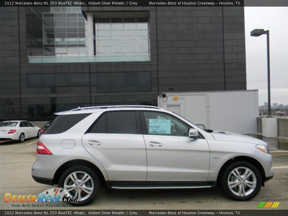 Iridium Silver Metallic 2012 Mercedes-Benz ML 350 BlueTEC 4Matic Photo #4