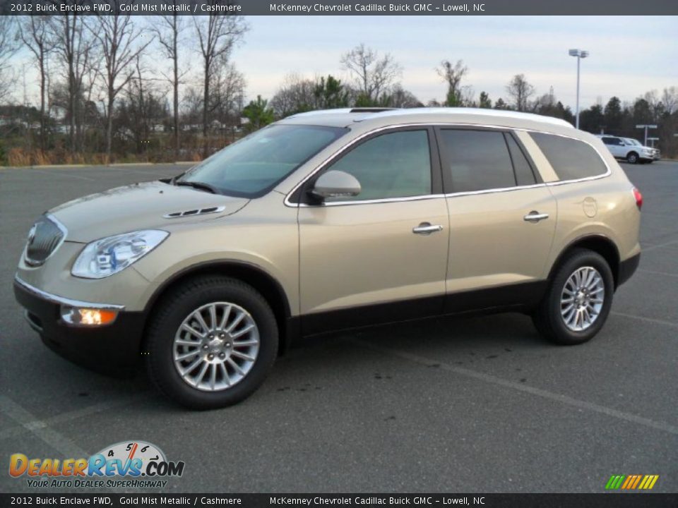 2012 Buick Enclave FWD Gold Mist Metallic / Cashmere Photo #1