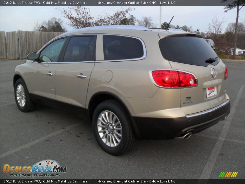 2012 Buick Enclave FWD Gold Mist Metallic / Cashmere Photo #2